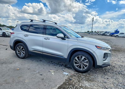 2020 Hyundai Santa Fe Limited, пошкодження: Незначні вм’ятини/подряпини, Copart лот 70108586, фото 4 з 13