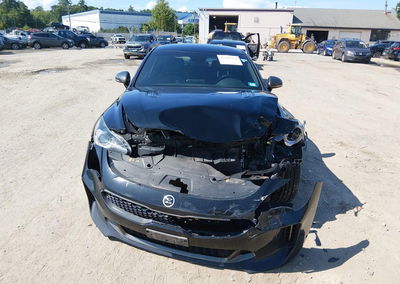 2020 Kia Stinger Gt-line, Front End damage, Iaai lot 45781334, photo 12 of 16