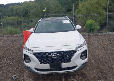 2020 Hyundai Santa Fe Sel, daño Lateral derecho, Iaai lote 45918699, foto 12 de 16
