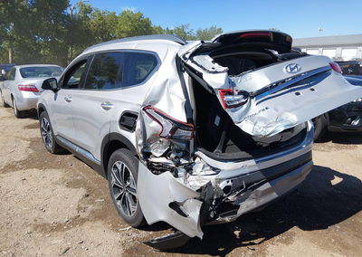 2019 Hyundai Santa Fe Ultimate 2.0t, uszkodzenie: Front & Rear, Iaai lot 45446619, zdjęcie 3 z 17