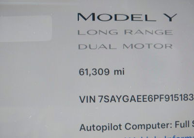 2023 Tesla Model Y Awd/long Range Dual Motor All-wheel Drive, uszkodzenie: Tył, Iaai lot 42528620, zdjęcie 7 z 18