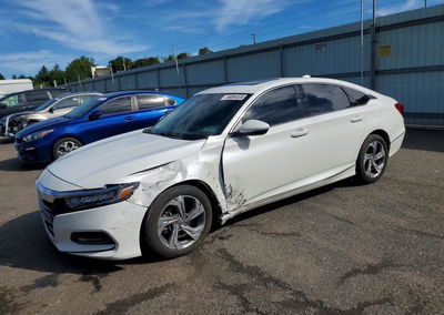 2019 Honda Accord Exl, daño Lateral, Copart lote 69064836