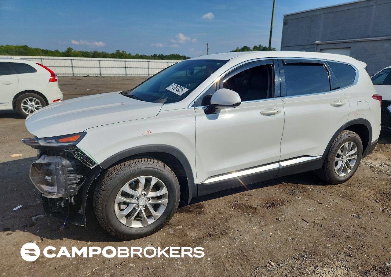 2020 Hyundai Santa Fe Sel, пошкодження: Передня частина, Copart лот 67263906