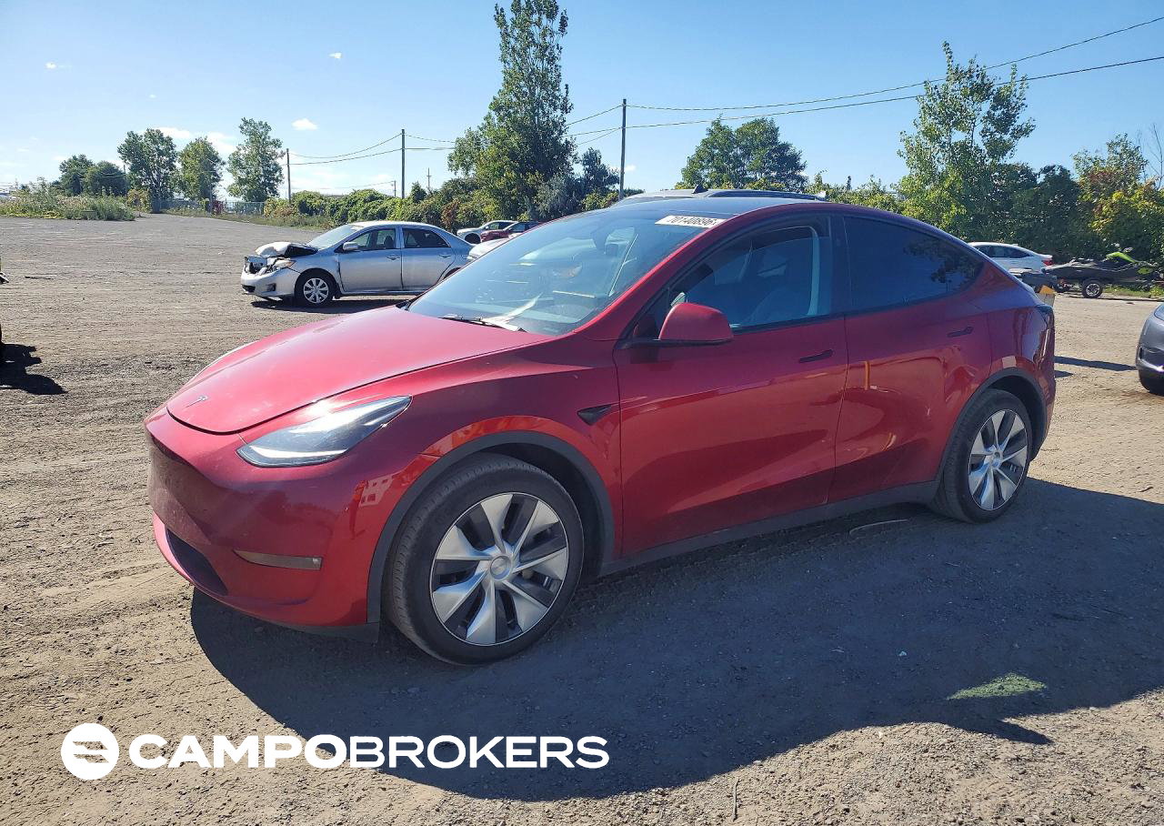 2024 Tesla Model Y, uszkodzenie: Przód, Copart lot 70140896