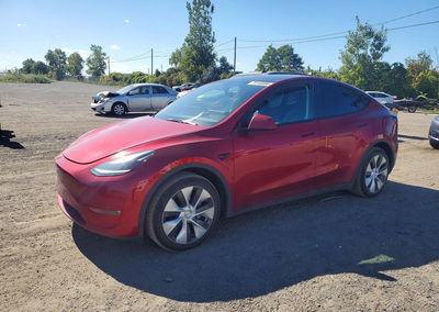2024 Tesla Model Y, Front End damage, Copart lot 70140896