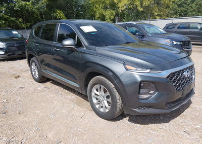 2020 Hyundai Santa Fe Se, пошкодження: Лівий перед, Iaai лот 45963544