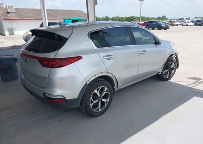 2020 Kia Sportage Lx, daño Frontal derecho, Iaai lote 45538618, foto 4 de 17
