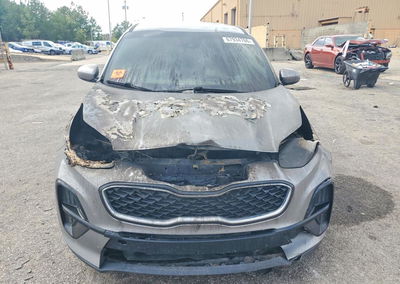 2021 Kia Sportage Lx, Burn damage, Copart lot 67934766, photo 5 of 13