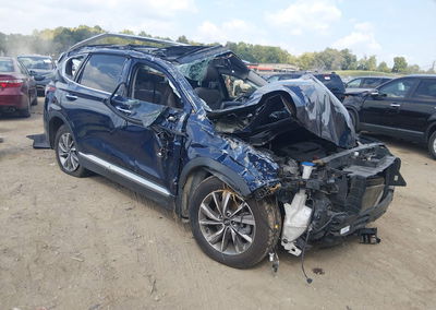 2020 Hyundai Santa Fe Sel, Rollover damage, Iaai lot 46136921