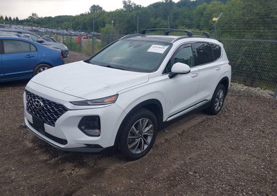 2020 Hyundai Santa Fe Sel, daño Lateral derecho, Iaai lote 45918699, foto 2 de 16