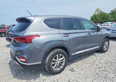 2019 Hyundai Santa Fe Se, daño Frontal, Copart lote 64401616, foto 3 de 12