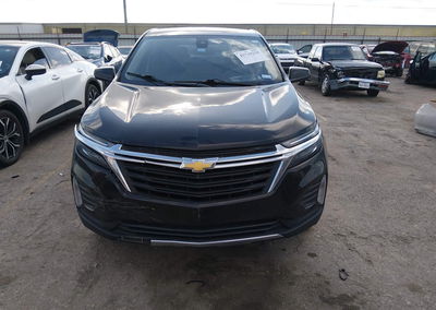 2023 Chevrolet Equinox Awd Lt, Right Rear damage, Iaai lot 45719220, photo 12 of 16