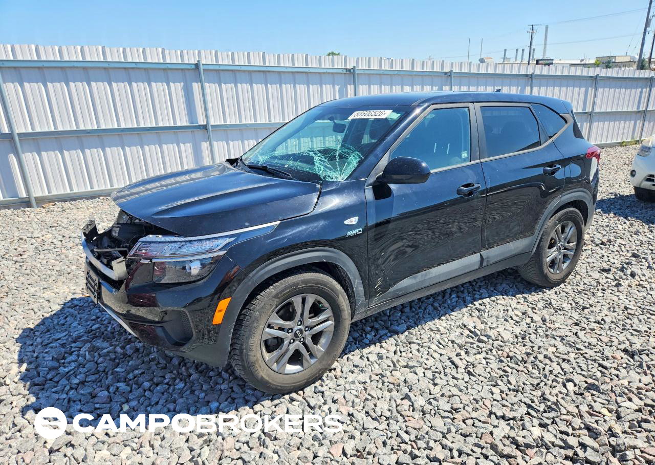 2021 Kia Seltos Lx, пошкодження: Передня частина, Copart лот 60606526