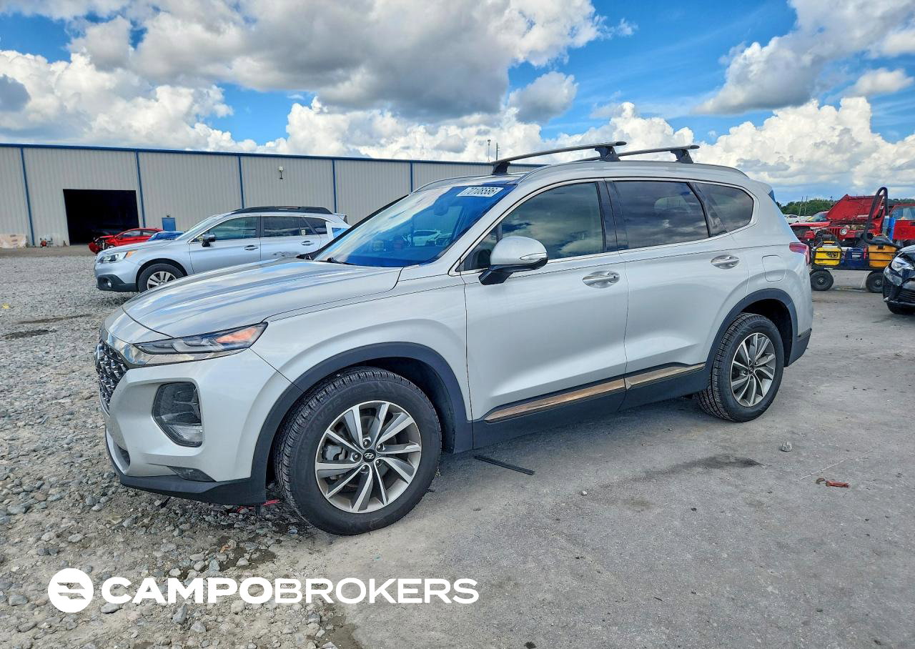 2020 Hyundai Santa Fe Limited, пошкодження: Незначні вм’ятини/подряпини, Copart лот 70108586
