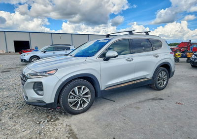 2020 Hyundai Santa Fe Limited, Minor Dents/Scratches damage, Copart lot 70108586