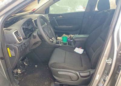 2021 Kia Sportage Lx, Burn damage, Copart lot 67934766, photo 7 of 13