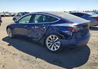 2019 Tesla Model 3, uszkodzenie: Bok, Copart lot 59317106, zdjęcie 2 z 12