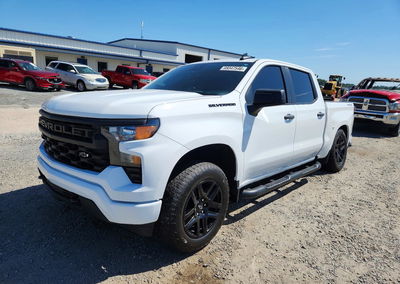 2024 Chevrolet Silverado K1500 Custom, daño Trasero, Copart lote 69347546
