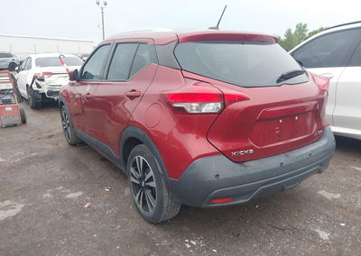 2020 Nissan Kicks Sv Xtronic Cvt, daño Granizo, Iaai lote 46260144, foto 3 de 16