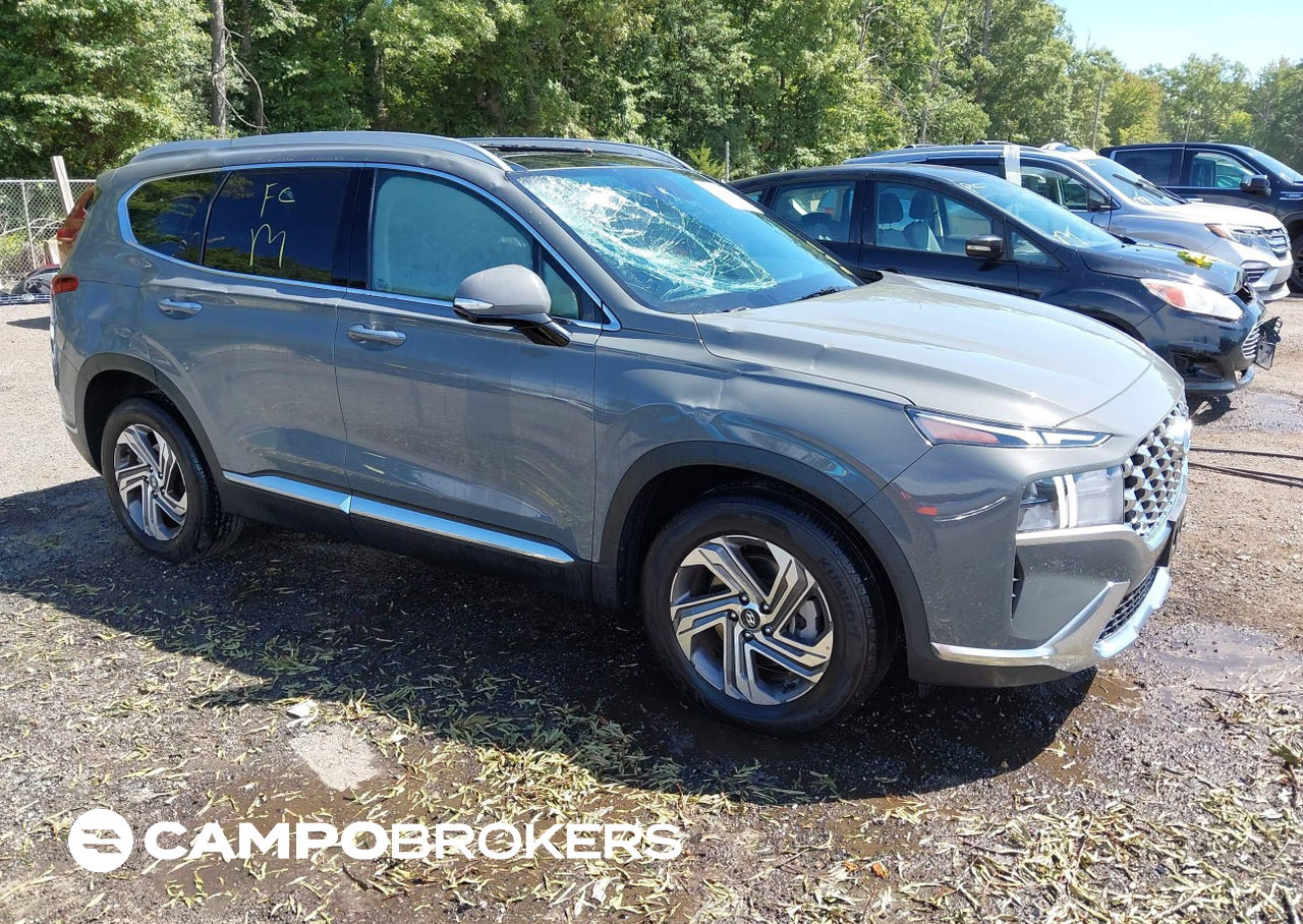 2023 Hyundai Santa Fe Sel, daño Lateral derecho, Iaai lote 46109930