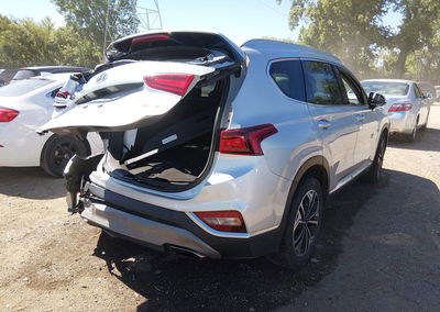2019 Hyundai Santa Fe Ultimate 2.0t, uszkodzenie: Front & Rear, Iaai lot 45446619, zdjęcie 4 z 17