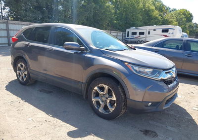 2019 Honda Cr-v Ex, Left Rear damage, Iaai lot 46093592