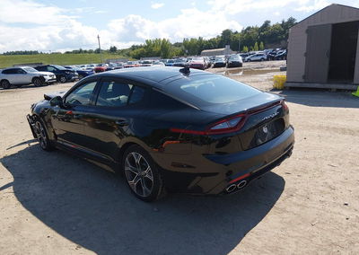 2020 Kia Stinger Gt-line, Front End damage, Iaai lot 45781334, photo 3 of 16