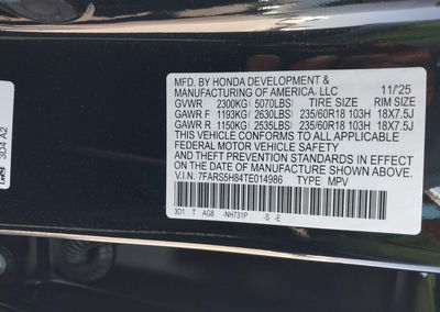 2026 Honda Cr-v Hybrid 2wd Sport-l, daño Trasero, Iaai lote 45929959, foto 9 de 18