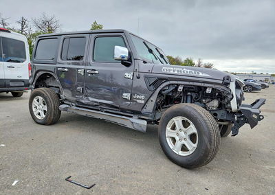 2020 Jeep Wrangler Unlimited Sport, daño Frontal, Copart lote 70840786, foto 4 de 13