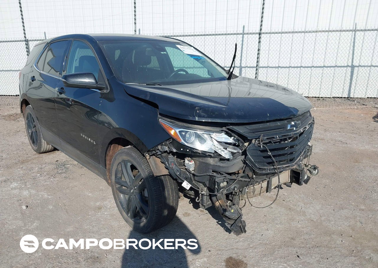 2020 Chevrolet Equinox Fwd Lt 1.5l Turbo, uszkodzenie: Lewy bok, Iaai lot 45875376