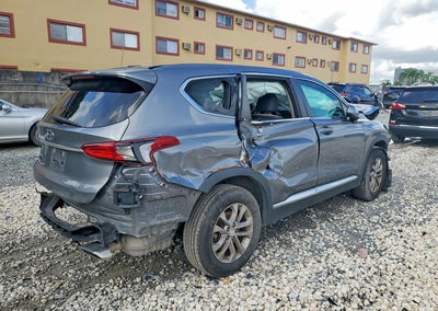 2019 Hyundai Santa Fe Se, Front End damage, Copart lot 63666786, photo 3 of 14
