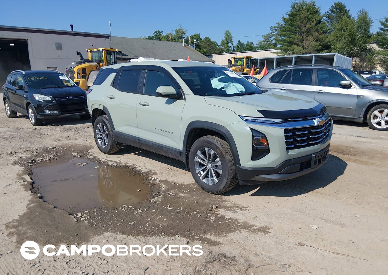 2025 Chevrolet Equinox Awd Lt, daño Trasero, Iaai lote 45490885