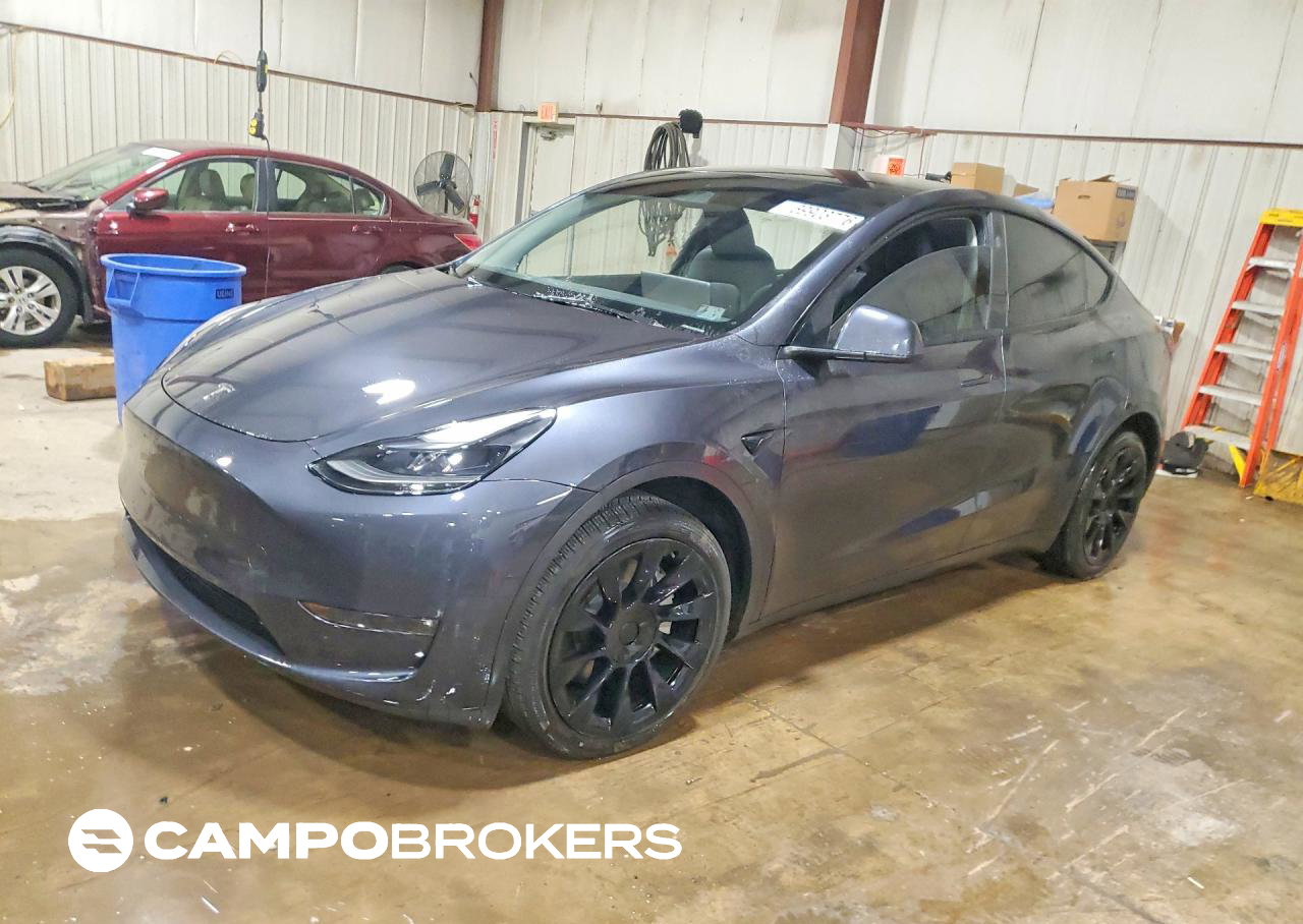 2024 Tesla Model Y, пошкодження: Бік, Copart лот 69903776
