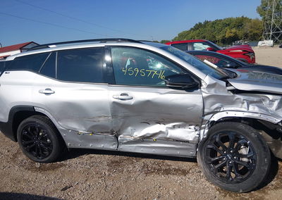 2021 Gmc Terrain Awd Slt, Right Front damage, Iaai lot 45957746, photo 13 of 17