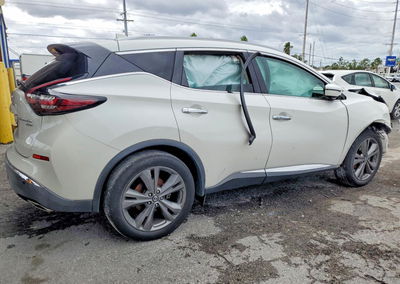 2019 Nissan Murano Platinum, daño Frontal, Copart lote 73052775, foto 3 de 15