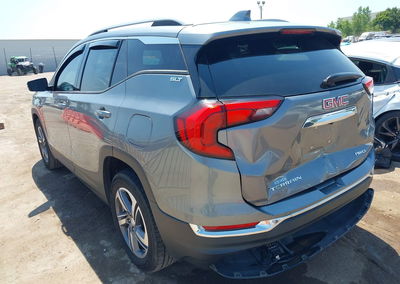 2021 Gmc Terrain Awd Slt, Rear damage, Iaai lot 45829381, photo 3 of 17