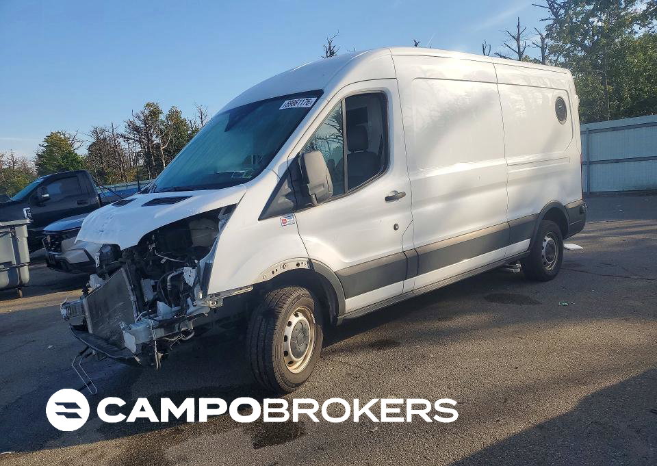 2019 Ford Transit 250 Delivery Van, daño Frontal, Copart lote 69861176