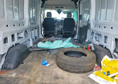 2024 Ford Transit 250 Delivery Van, uszkodzenie: Przód, Copart lot 63732266, zdjęcie 10 z 13