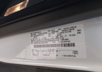 2020 Ford Transit-350 Passenger Van Xl, Normal Wear & Tear damage, Iaai lot 46075824, photo 9 of 25
