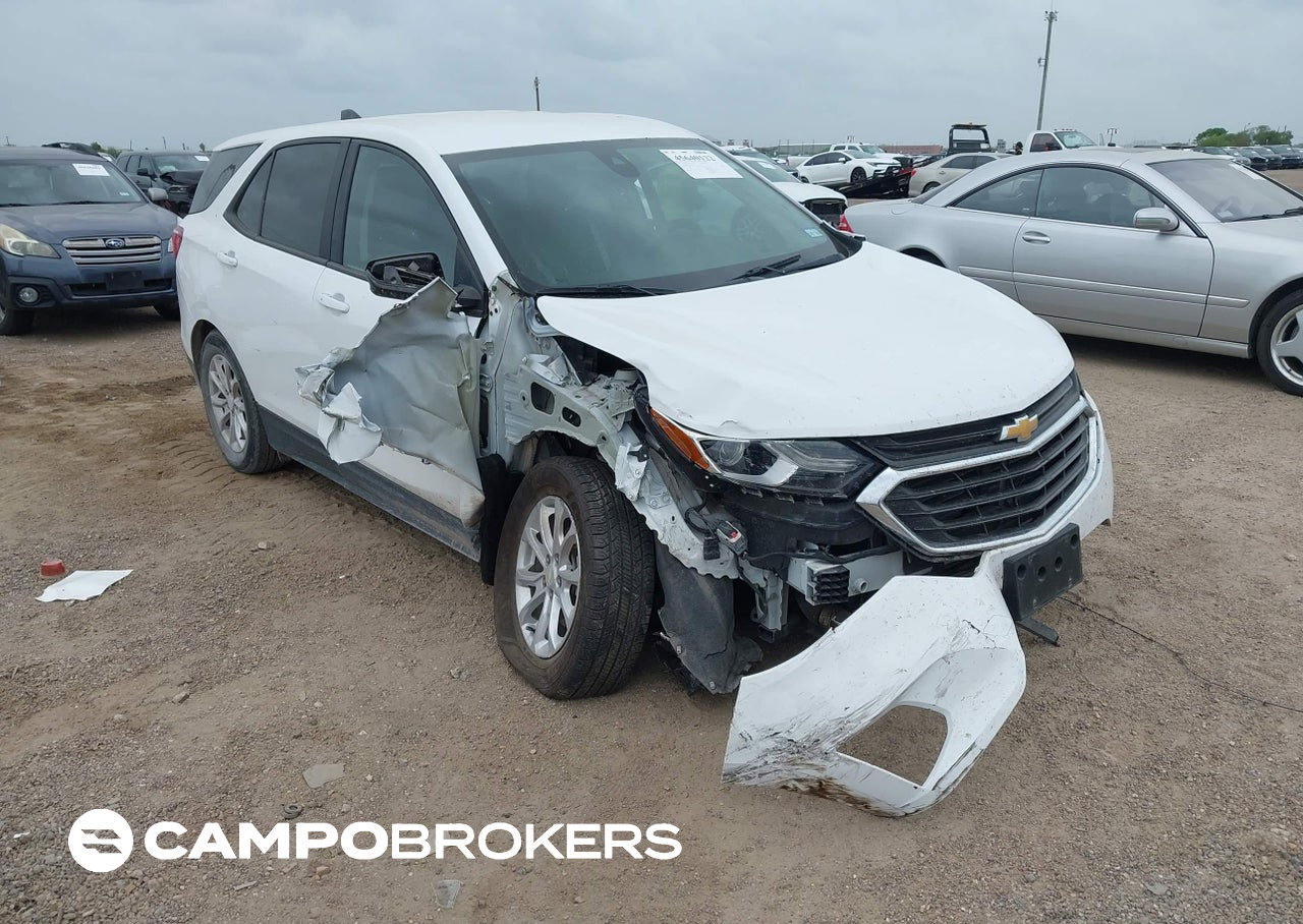 2021 Chevrolet Equinox Fwd Ls, пошкодження: Передня частина, Iaai лот 45640122