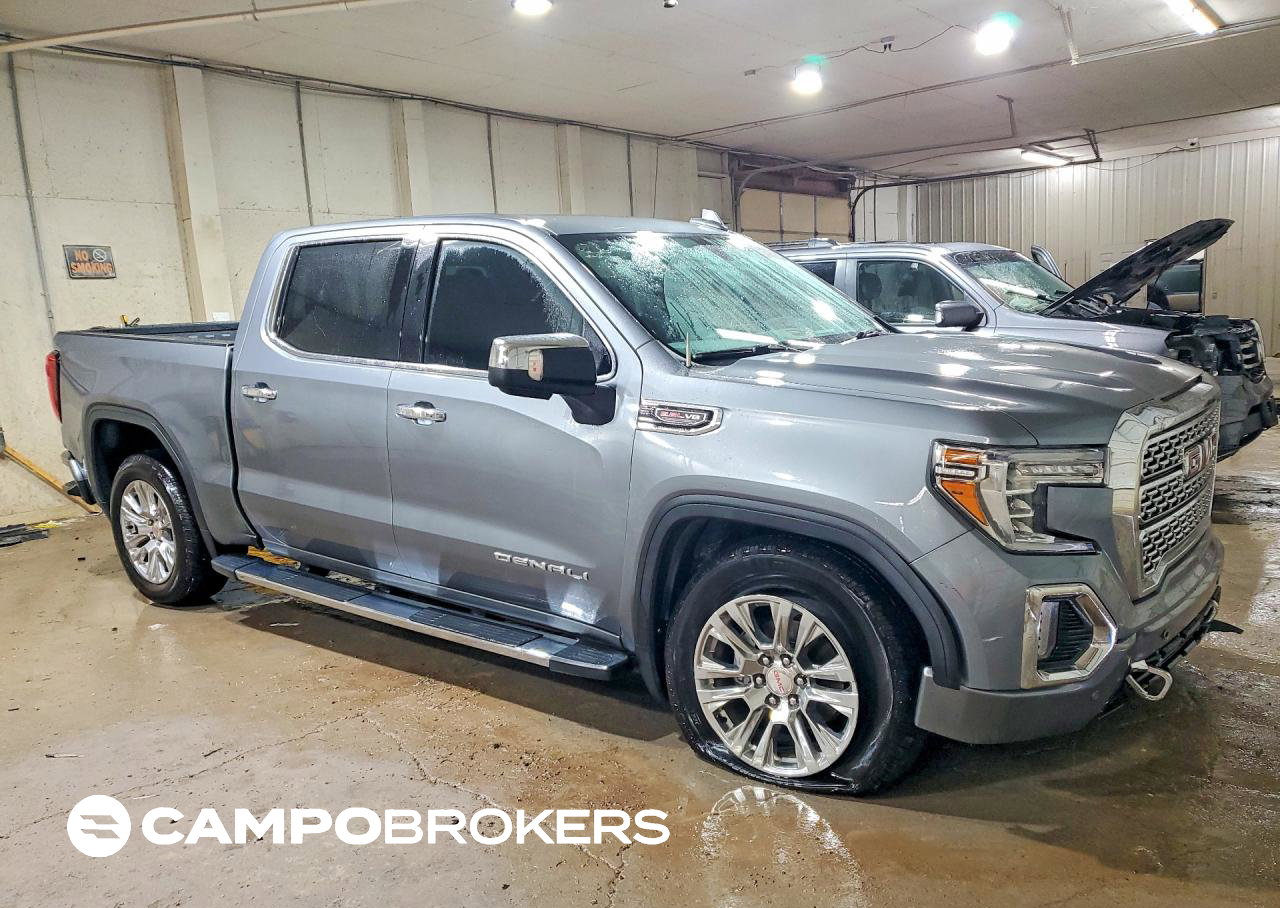 2019 Gmc Sierra K1500 Denali, пошкодження: Передня частина, Copart лот 62346466
