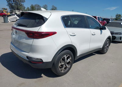 2021 Kia Sportage Lx, Left Side damage, Iaai lot 45741427, photo 4 of 16