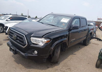 2022 Toyota Tacoma Sr5 V6, Left Side damage, Iaai lot 45557261, photo 2 of 17