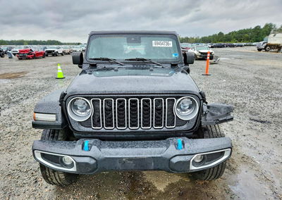 2024 Jeep Wrangler Sahara 4xe, uszkodzenie: Tył, Copart lot 69454736, zdjęcie 5 z 13