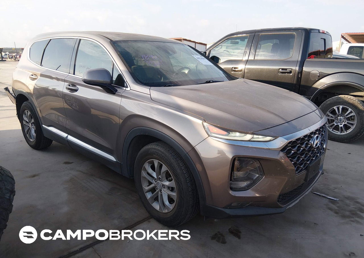 2019 Hyundai Santa Fe Sel, daño Trasero, Iaai lote 46026848