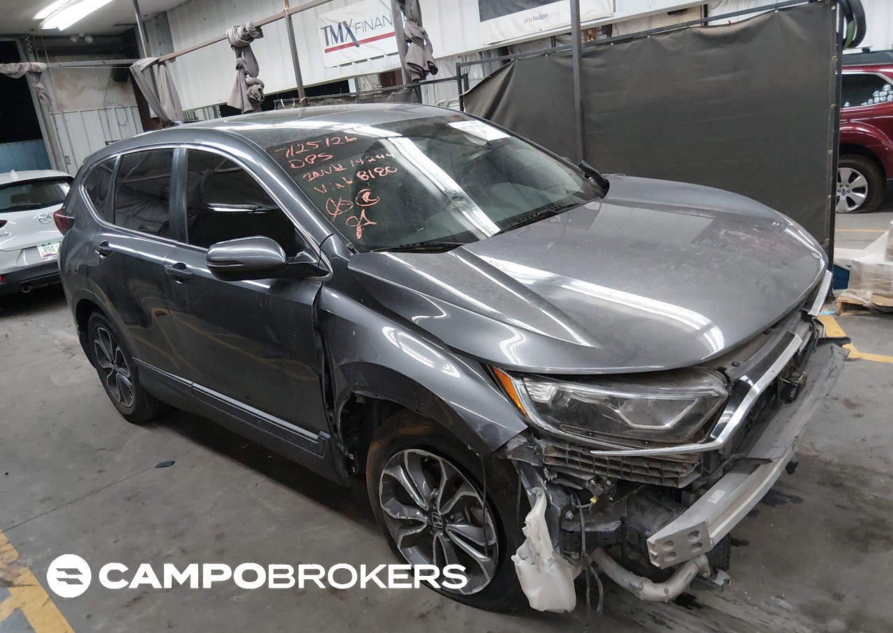 2021 Honda Cr-v 2wd Ex, пошкодження: Передня частина, Iaai лот 45757914