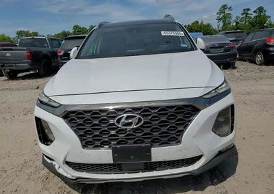 2020 Hyundai Santa Fe Limited, daño Frontal, Copart lote 65375986, foto 14 de 15