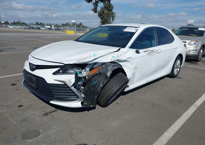 2023 Toyota Camry Le, Left Front damage, Iaai lot 46002306, photo 2 of 16