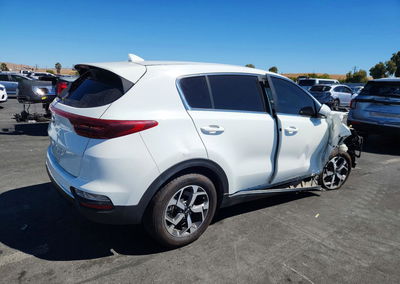 2020 Kia Sportage Lx, daño Frontal, Copart lote 66622466, foto 3 de 12