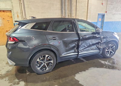 2024 Kia Sportage Ex, Side damage, Copart lot 69047376, photo 3 of 13